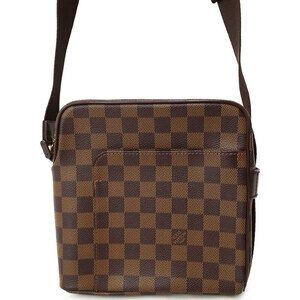 Louis Vuitton Damier Ebene Brown Olaf Shoulder Bag
